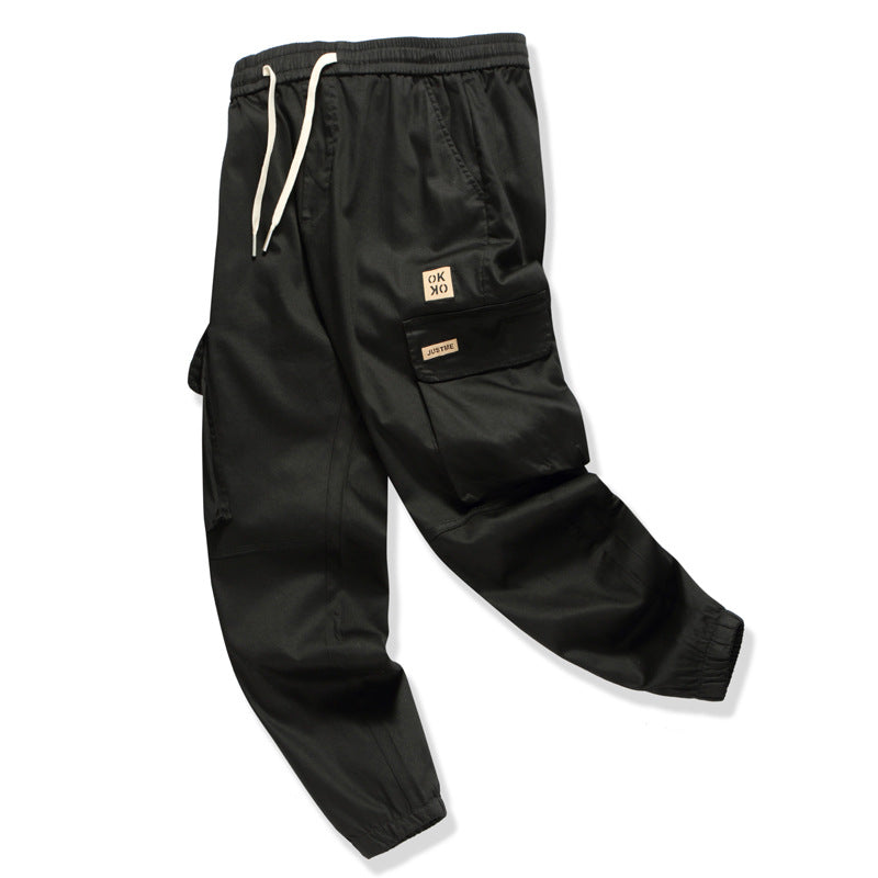 Herren cargo Jogginghose mit praktischen Seitentaschen Drune