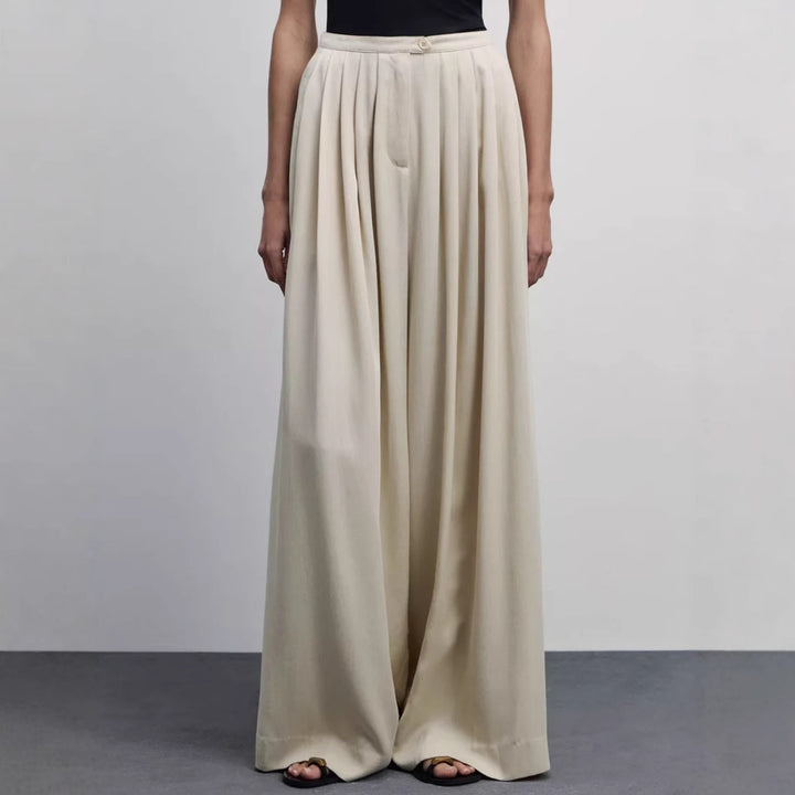 Damen weite Stoffhose Drune