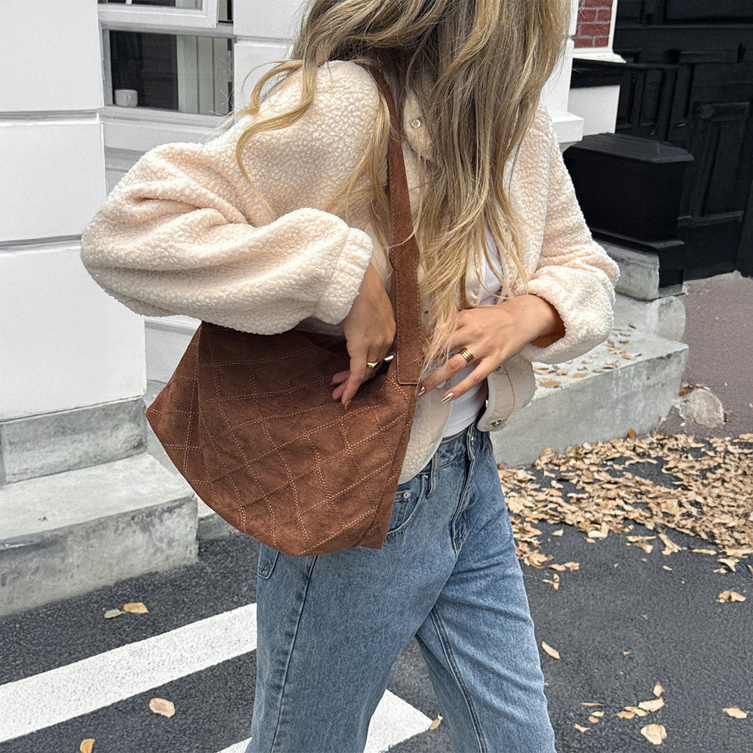 Damen trendige Fleecejacke Drune