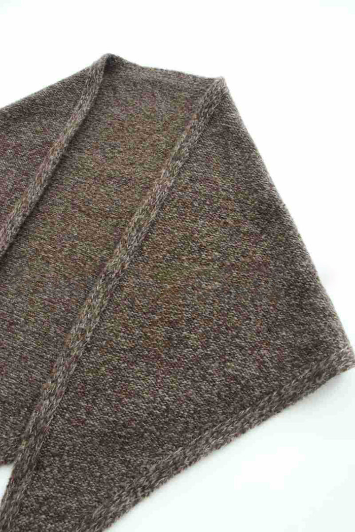 Damen stilvolle Strickschal Drune