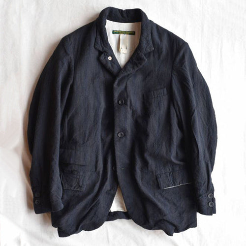 Herren Leichtes Leinenblazer mit lässigem Schnitt und praktischen Taschen Drune
