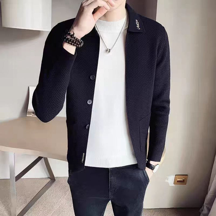 Damen Moderne Strickjacke mit strukturiertem Design Drune