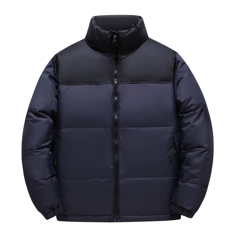 Herren modische und funktionale Steppjacke mit hohem Kragen Drune