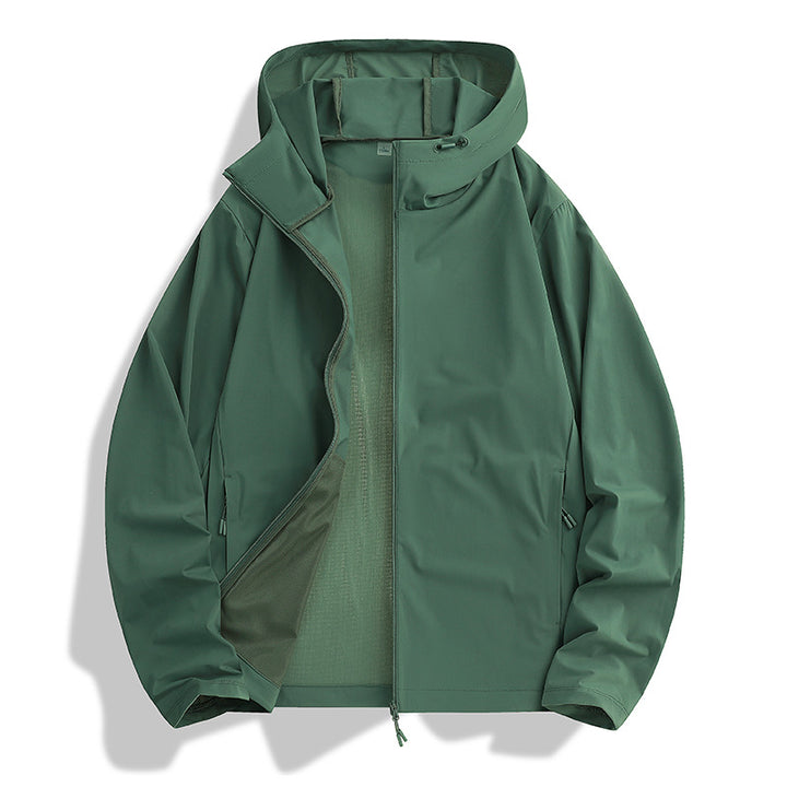 Damen Winddichte Kapuzenjacke Drune