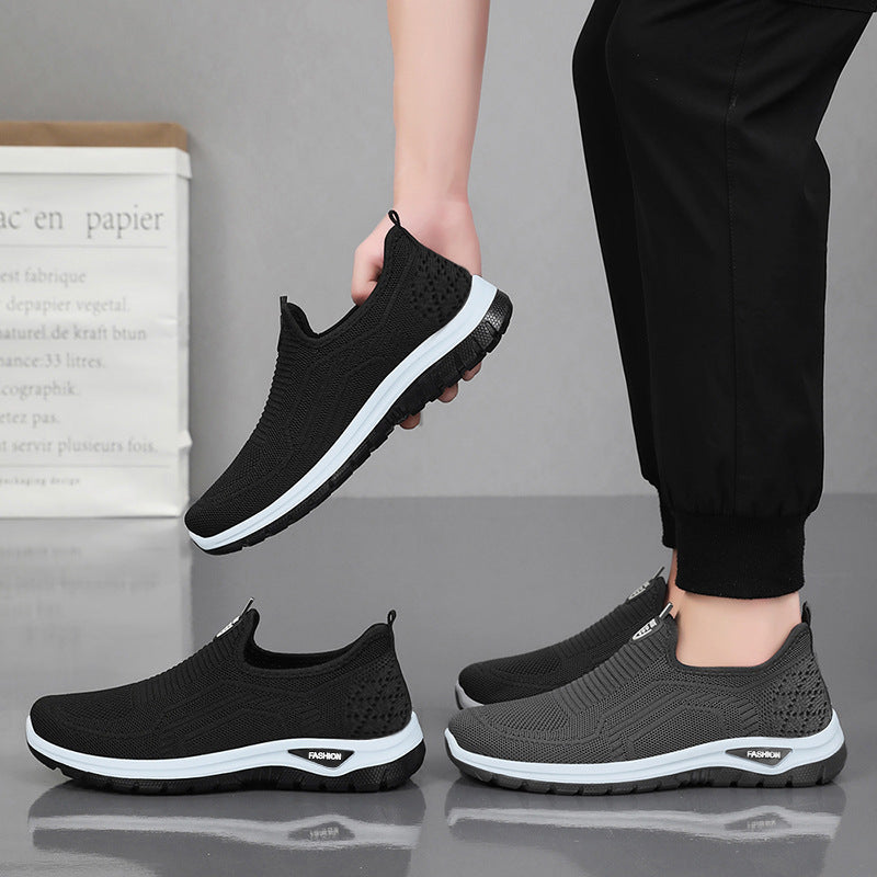 Damen Atmungsaktive und flexible Slip-On Sneakers Drune