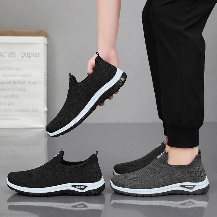 Damen Atmungsaktive und flexible Slip-On Sneakers Drune