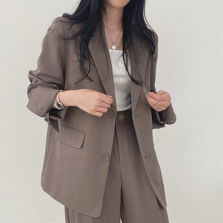 Damen Eleganter Oversize Blazer von Drune