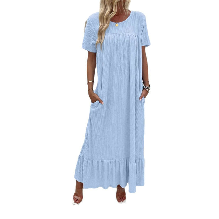 Damen Maxi-Kleid mit praktischem Taschen-Design Drune