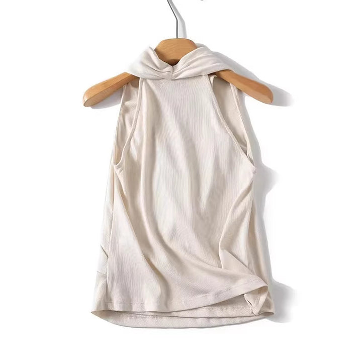 Damen Wickeloberteil mit elegantem, fließendem Stoff Drune