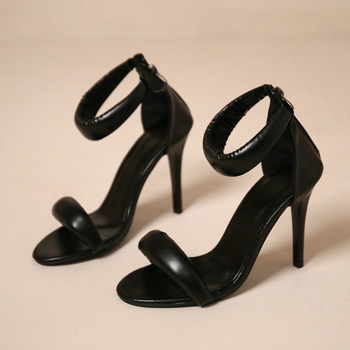 Damen Elegante High Heel Sandalen mit geschmeidigem Riemen und modernem Design Drune