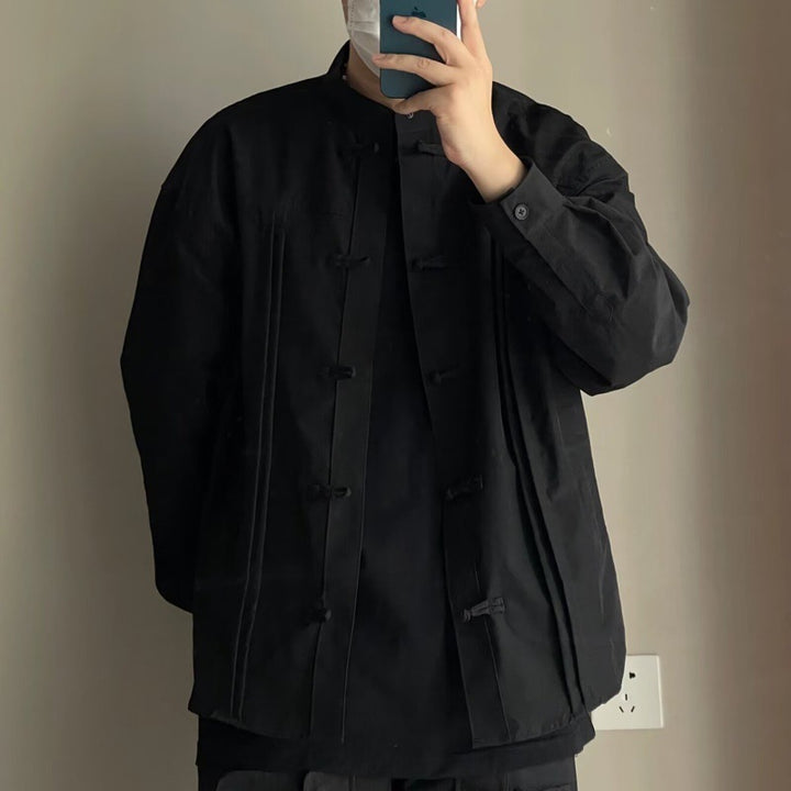 Herren Modische Chinesische Kunstjacke Drune