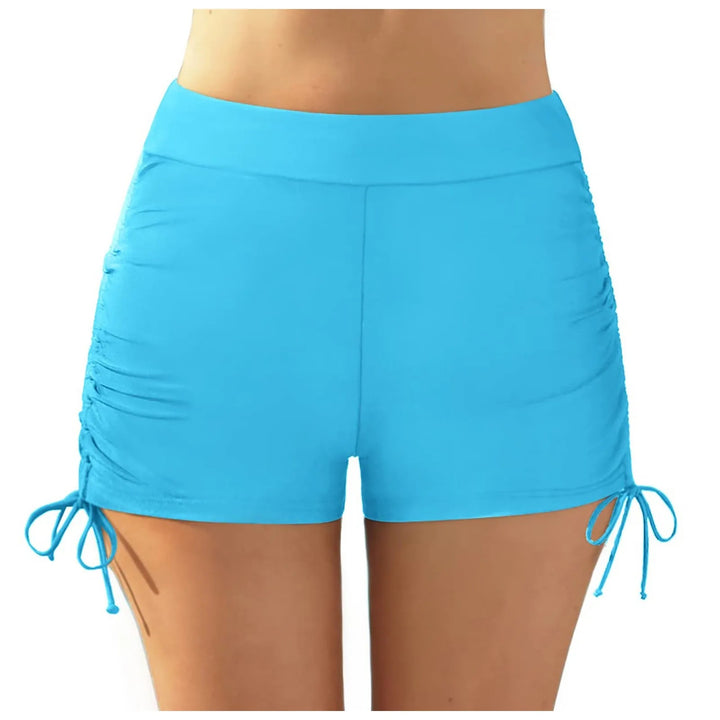 Damen sportliche Badeshorts mit verstellbarem Bund Drune