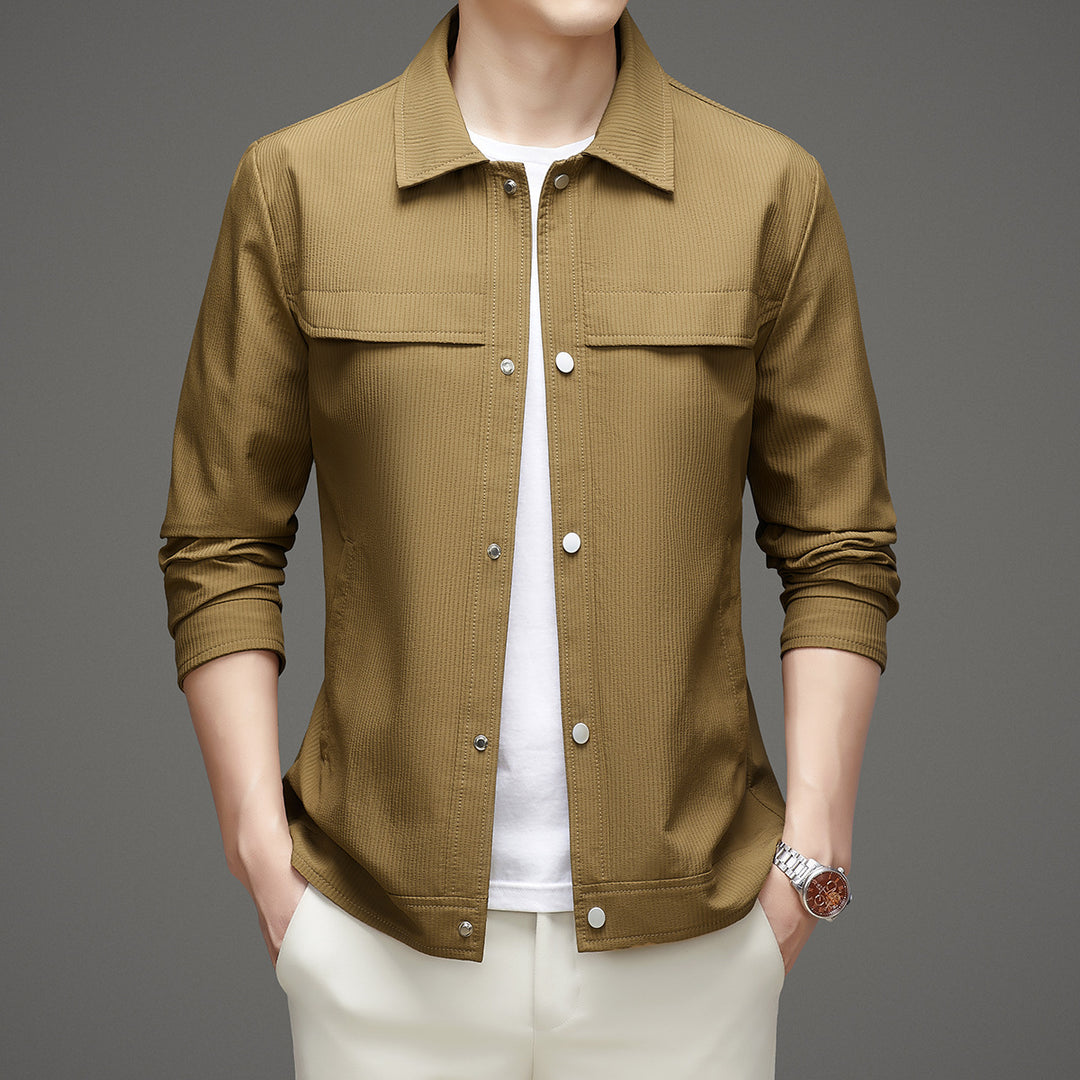 Herren Modische Übergangsjacke mit strukturiertem Design Drune