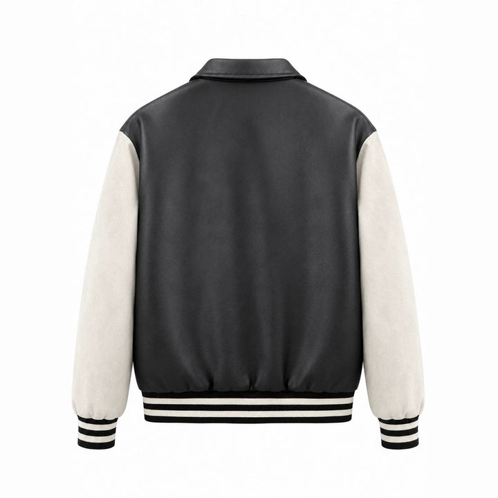 Herren Modische Bomberjacke mit Logo-Details Drune