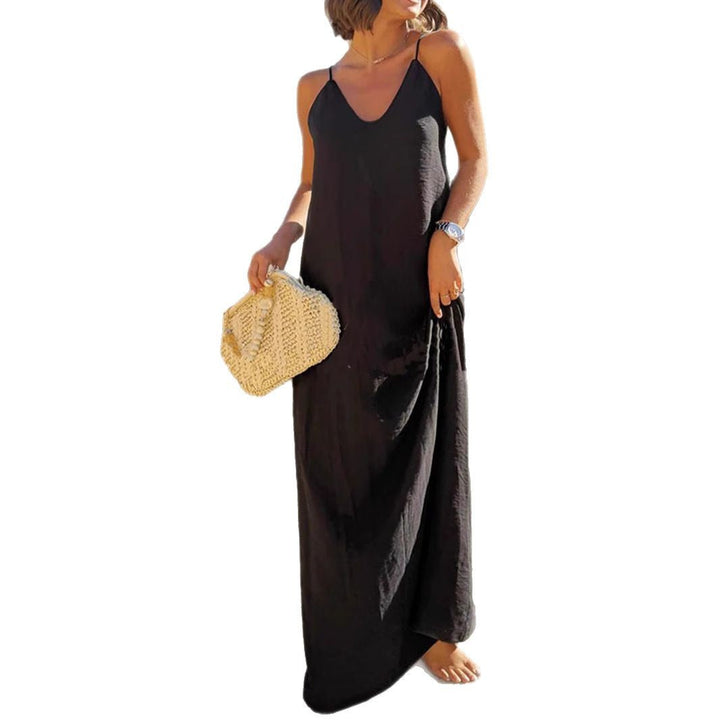 Damen Strandkleid mit Rückenausschnitt Drune