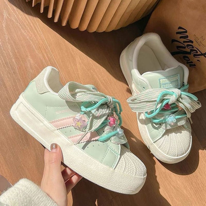 Damen Sportliche Sneakers mit einzigartigem Schnürsystem Drune