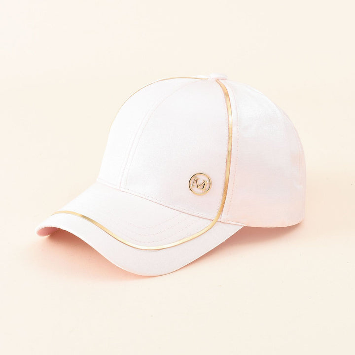 Damen Sportliche Baseballmütze mit elegantem Metallic-Akzent Drune