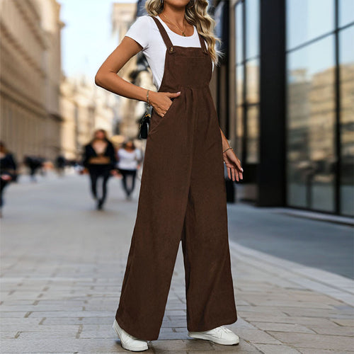 Damen Latzhose mit weit geschnittenem Bein und hohem Tragekomfort Drune