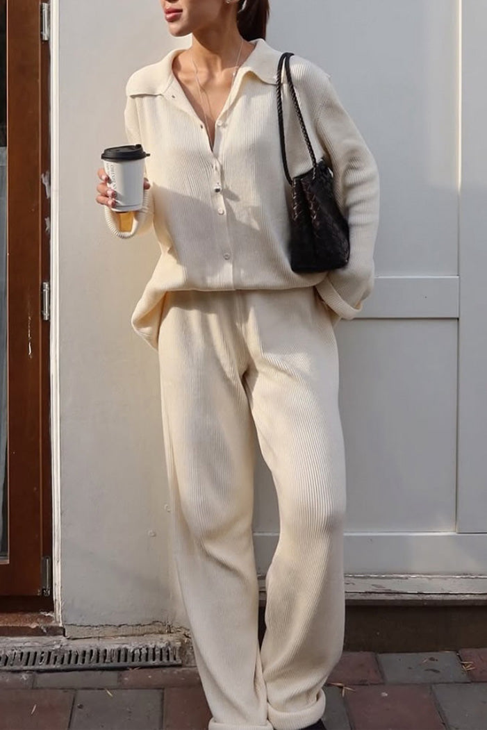 Drune | Royal Mile Strickjacke und Hose Zwei Teiliger Anzug