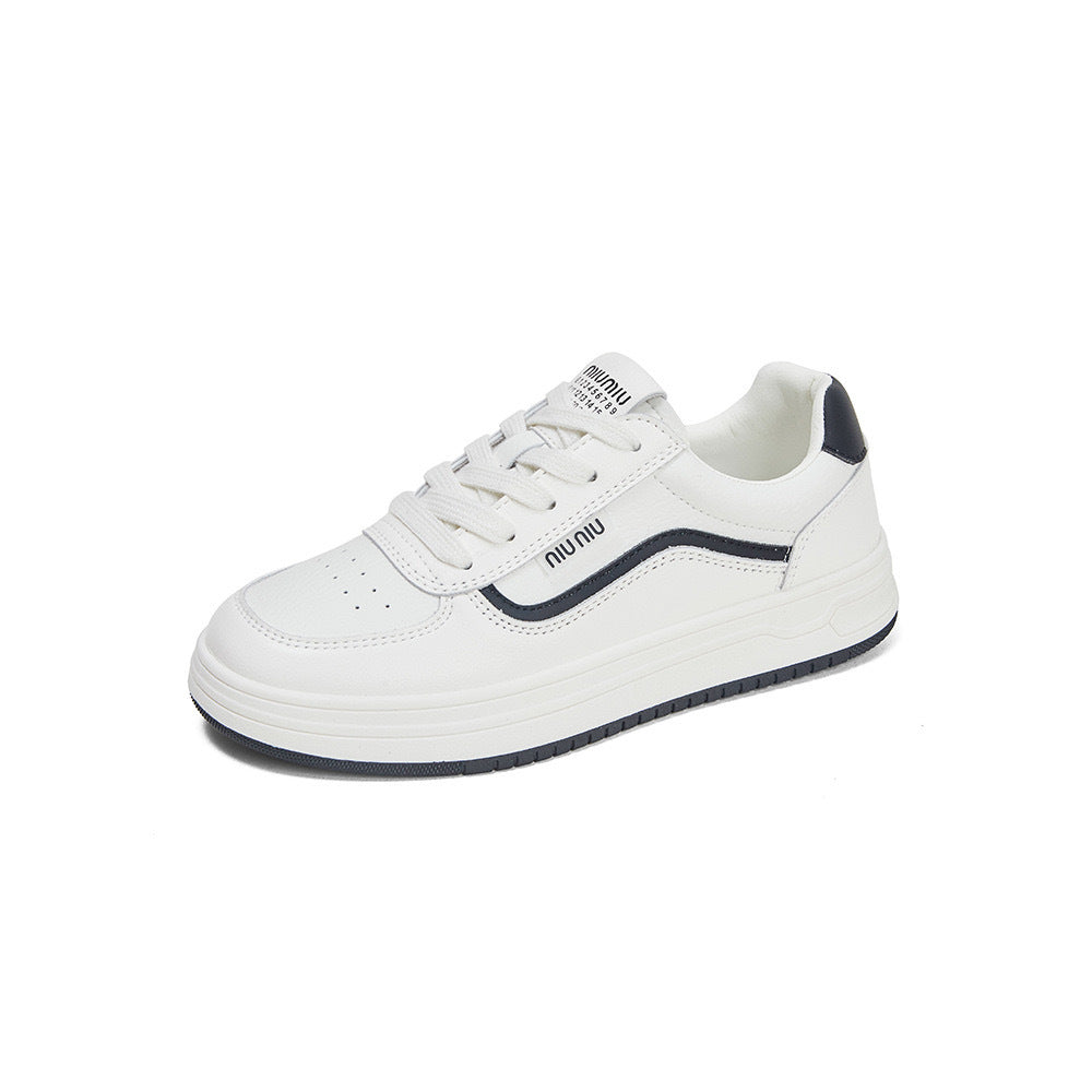 Damen lässige Sneakers mit modischem Design und dämpfender Außensohle Drune