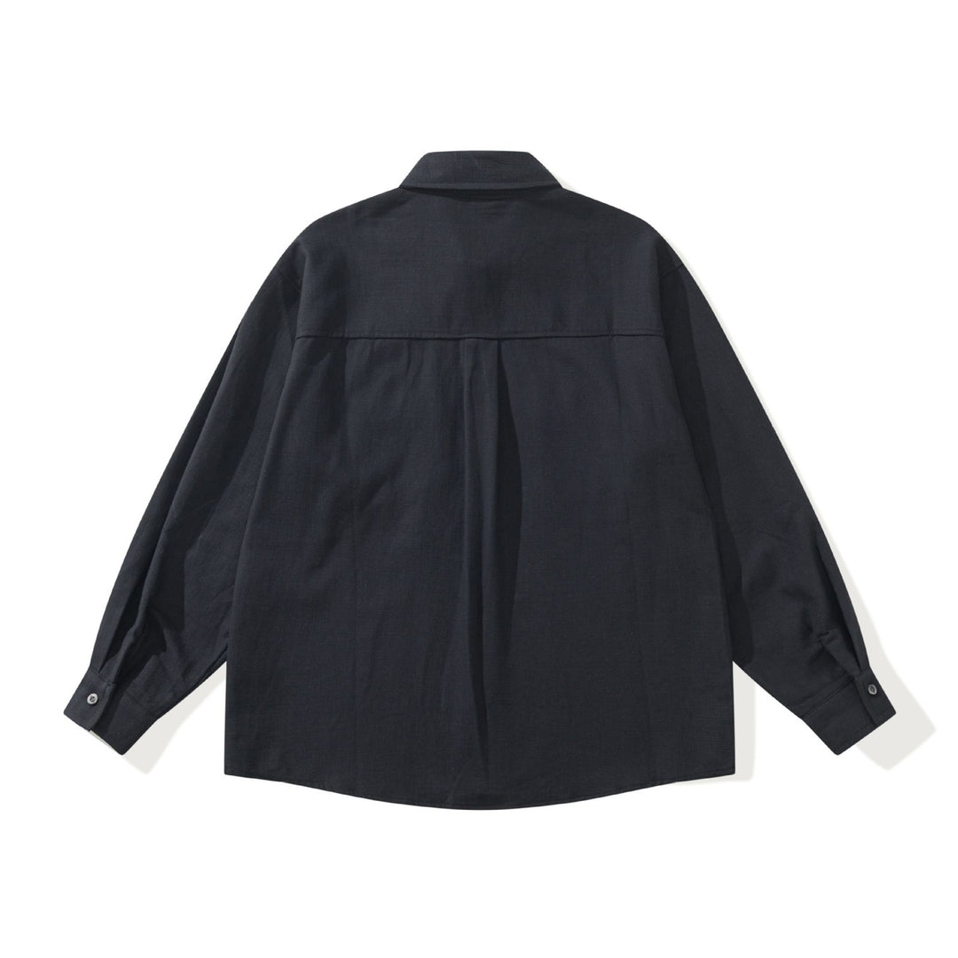 Herren Utility-Overshirt mit großen Pattentaschen und Boxy-Schnitt Drune