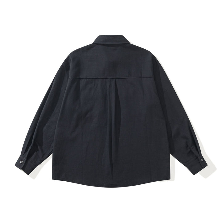 Herren Utility-Overshirt mit großen Pattentaschen und Boxy-Schnitt Drune