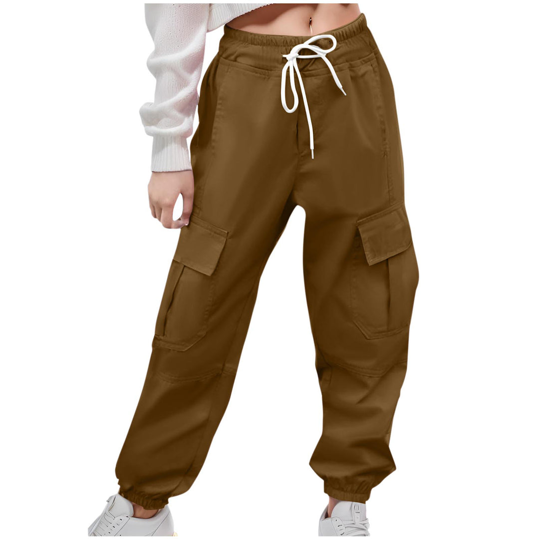 Damen Cargo-Hose mit elastischem Bund und praktischen Seitentaschen Drune