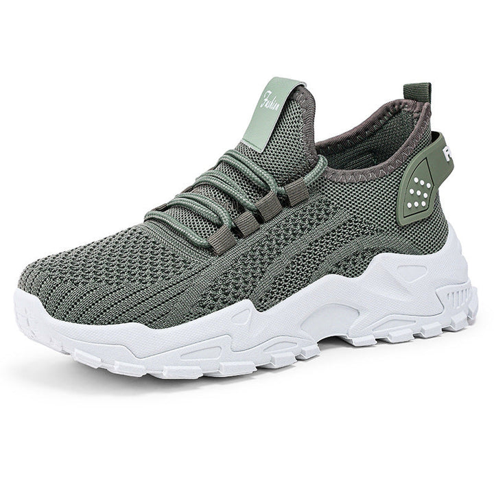Damen Sportliche Sneaker mit atmungsaktiver Netzstruktur und dämpfender Sohle Drune