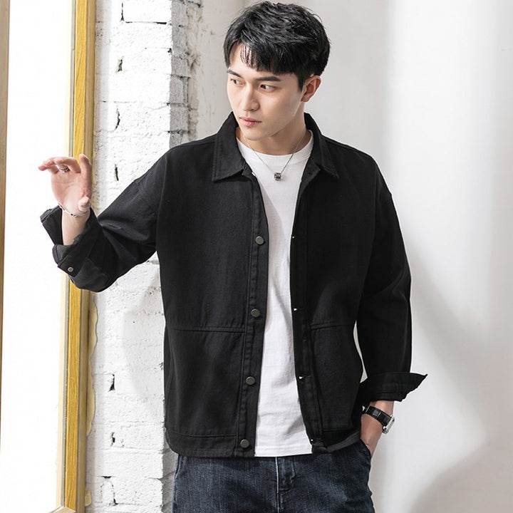 Herren Lässige Utility Jacke Drune