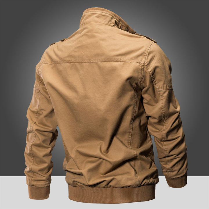 Herren Militärjacke mit praktischen Taschen Drune