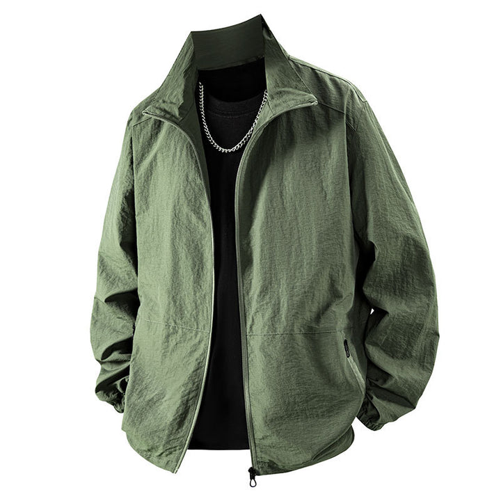 Herren Leichte Übergangsjacke mit hohem Kragen Drune 1787797801