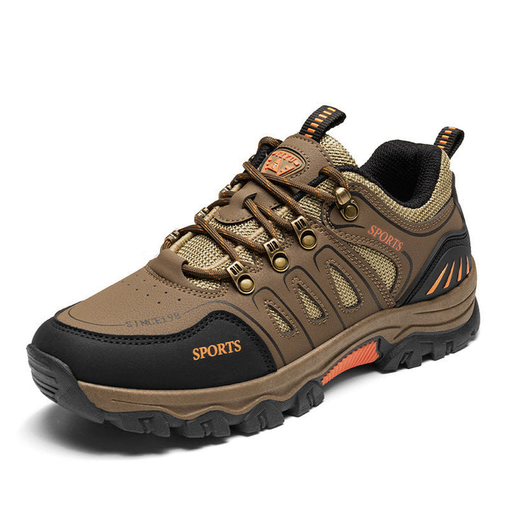 Herren Wanderschuhe mit rutschfester Profilsohle und atmungsaktivem Obermaterial Drune
