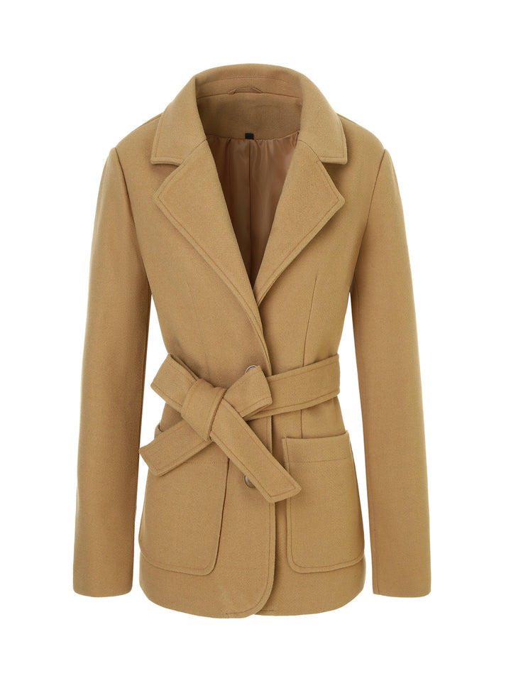 Damen Modische Wickeljacke Drune