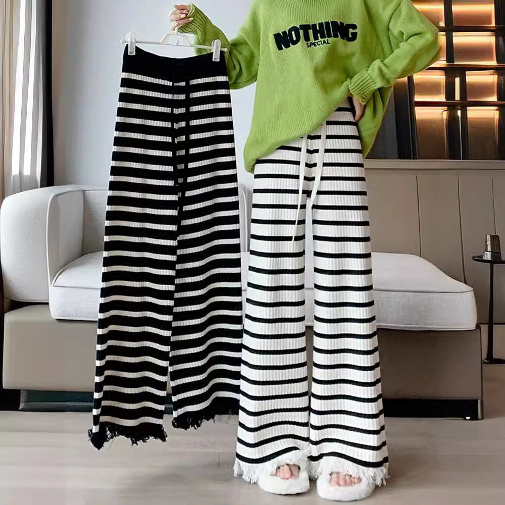 Damen Modische und bequeme Palazzo-Hose Drune