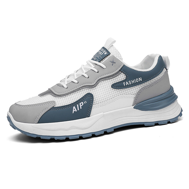 Herren Athletisch-inspirierte Plateau-Sneaker mit atmungsaktivem Mesh und griffiger Trailsohle Drune