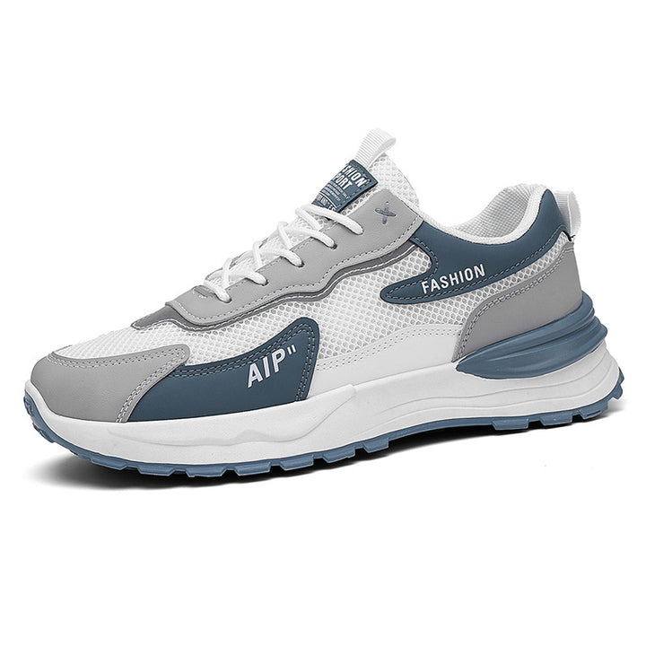 Herren Athletisch-inspirierte Plateau-Sneaker mit atmungsaktivem Mesh und griffiger Trailsohle Drune