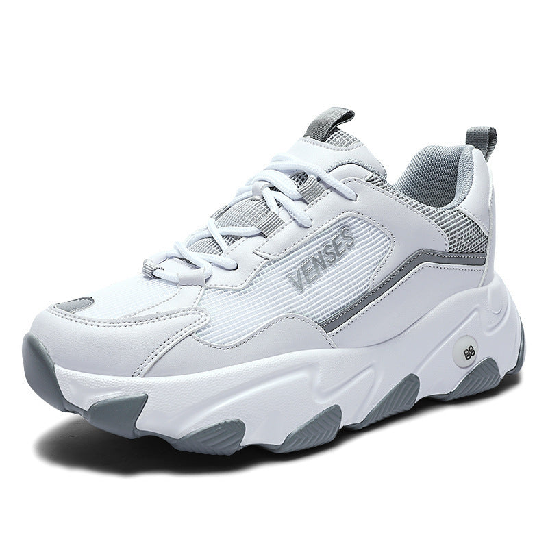 Herren Erhöhte Stützende Sneakers mit Atmungsaktivem Mesh und Polsterung Drune
