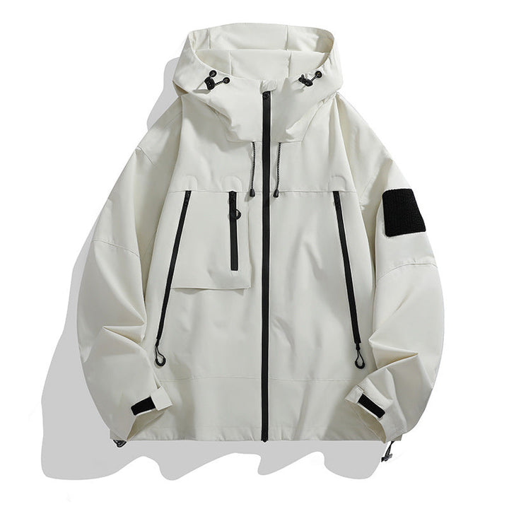 Drune | Herren Funktionswinddichte Cargo Jacke