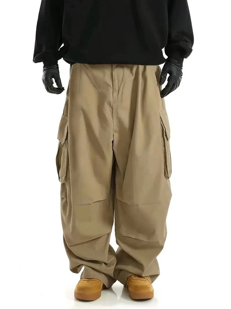 Herren Bequeme Cargohose mit großzügigen Taschen Drune