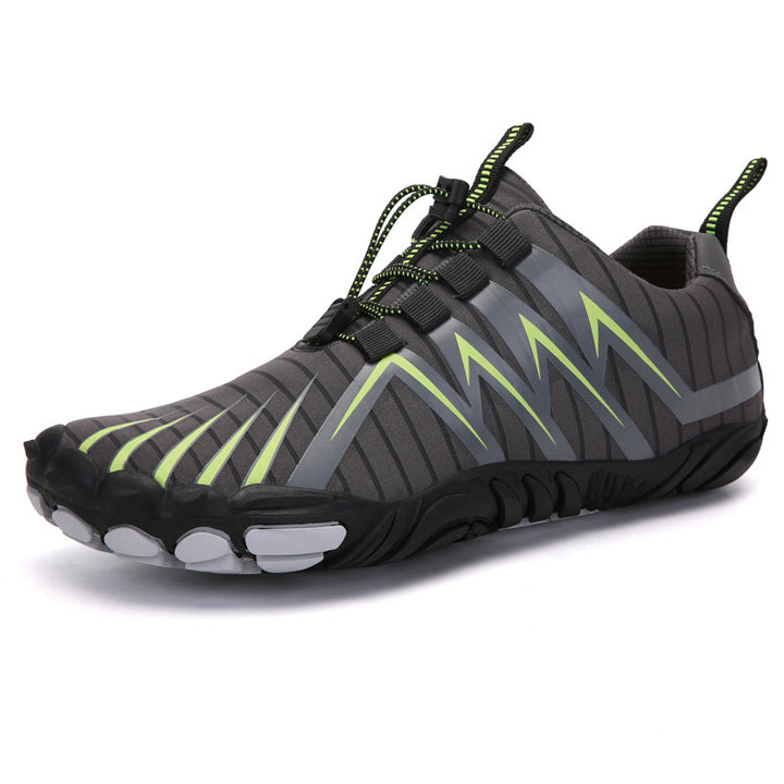Damen nan elastischer Aquasport-Schuh mit Schnellzugverschluss, rutschfester Gummisohle und flexiblem Zehenschutz Drune