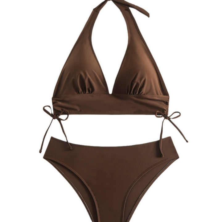 Damen verstellbares Bindebikini-Set Drune