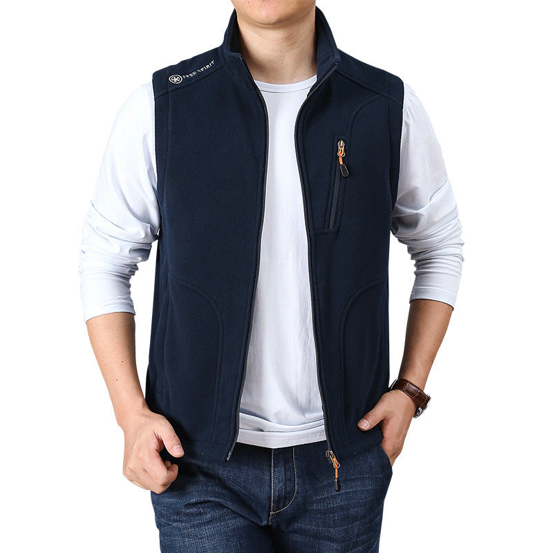 Herren Weiche Fleece-Weste Drune