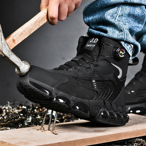 Damen Sicherheitsstiefel mit rutschfester Sohle und dämpfendem Design Drune