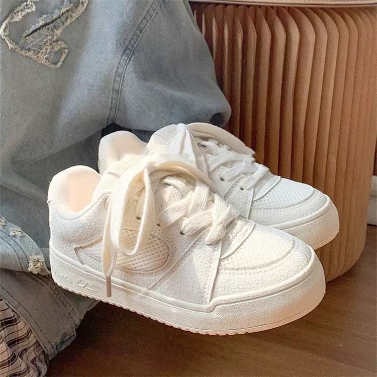 Damen Sportliche Sneakers mit atmungsaktiver Textiloberfläche und bequemer Dämpfung Drune