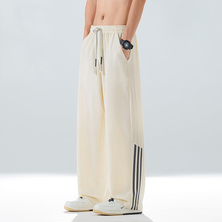 Herren Sportliche Freizeithose mit seitlichen Belüftungsöffnungen
