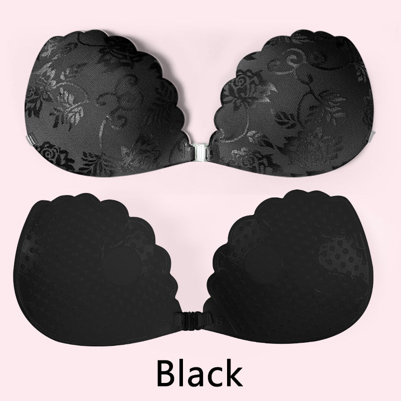 Frau Klebe-Silikon Push-Up BH Drune