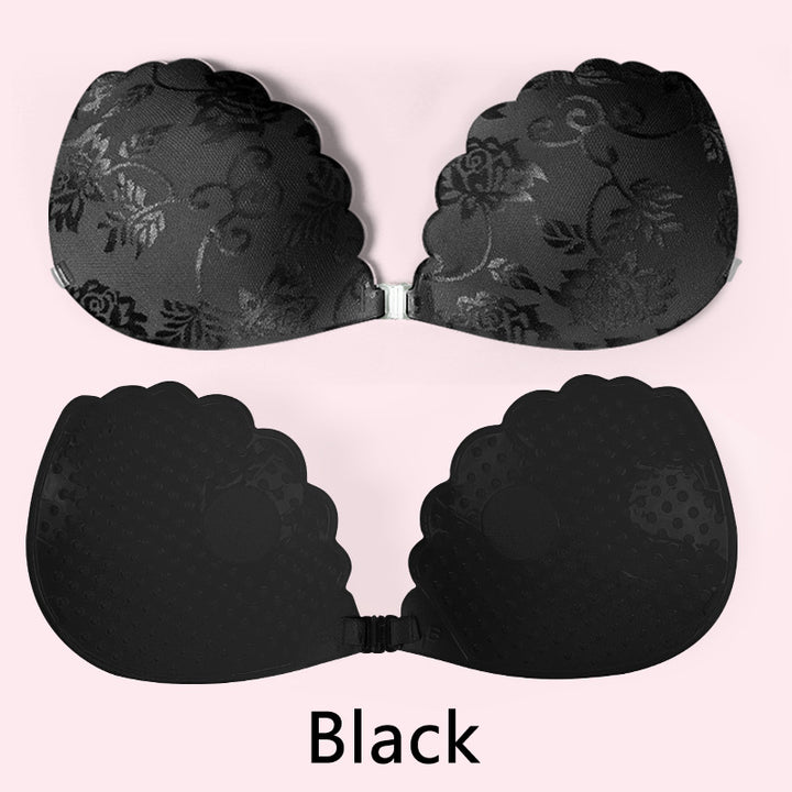 Frau Klebe-Silikon Push-Up BH Drune