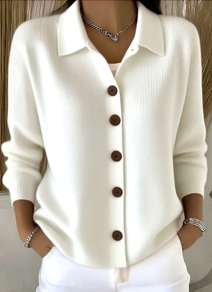 Damen Modische Strickjacke Drune