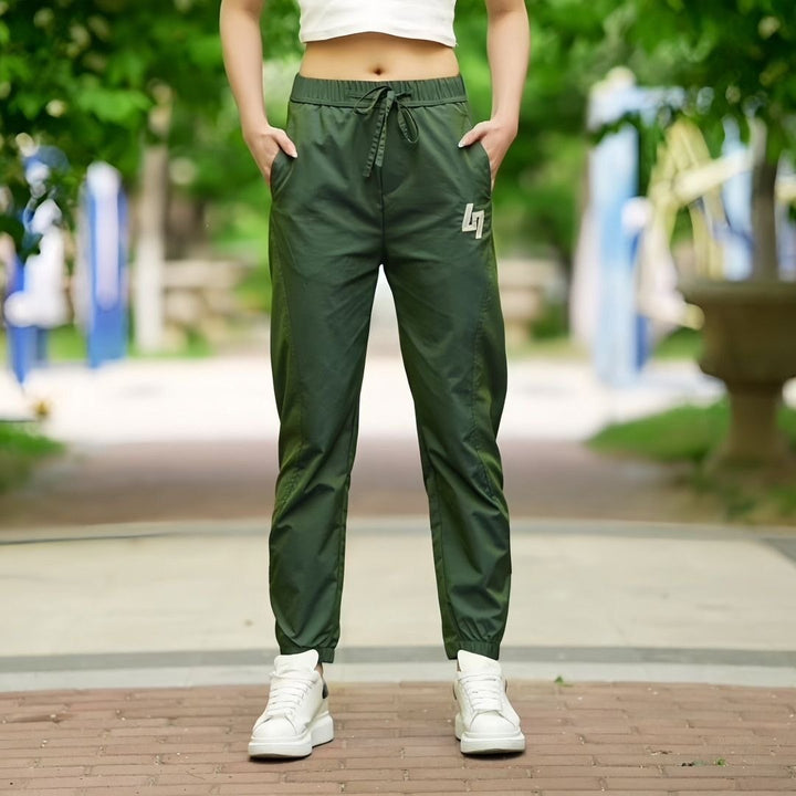 Damen Sportliche Jogginghose Drune