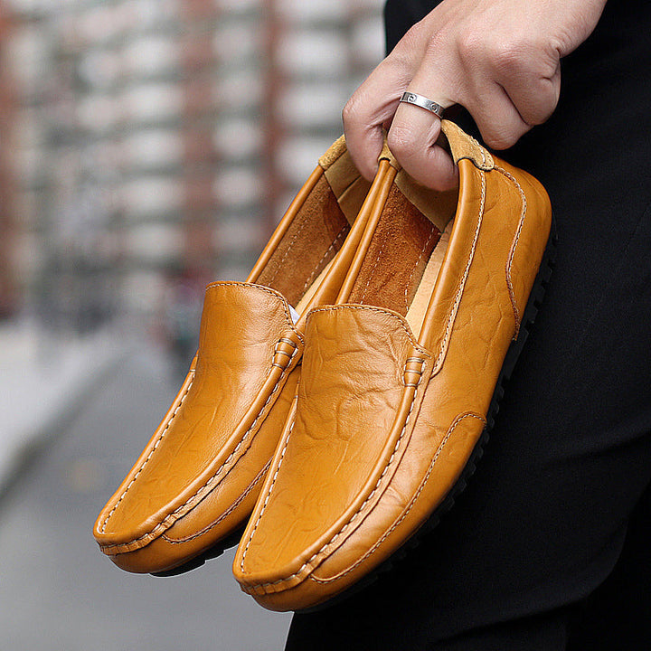 Herren Elegante Mokassins aus weichem Leder Drune
